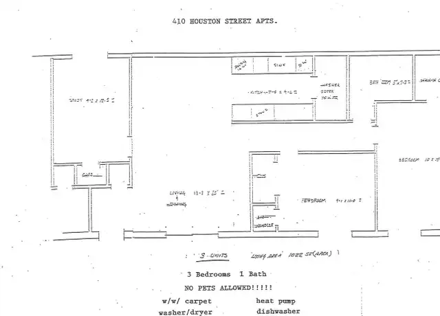 Property at 410 Houston St Unit K, Blacksburg, VA, 24060, 3 beds, 1 bath, [object Object]