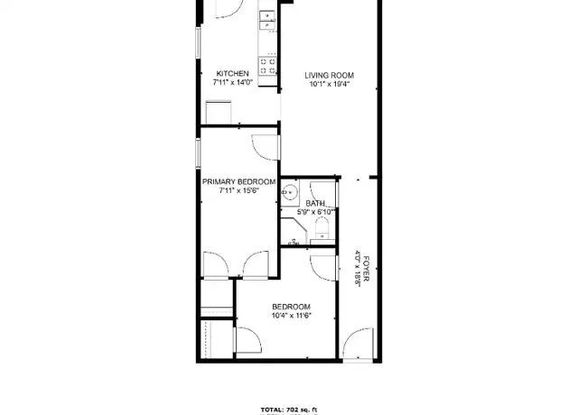 Property at 222 E Aurora St Unit 4, Ironwood, MI, 49938, 2 beds, 1 bath, [object Object]