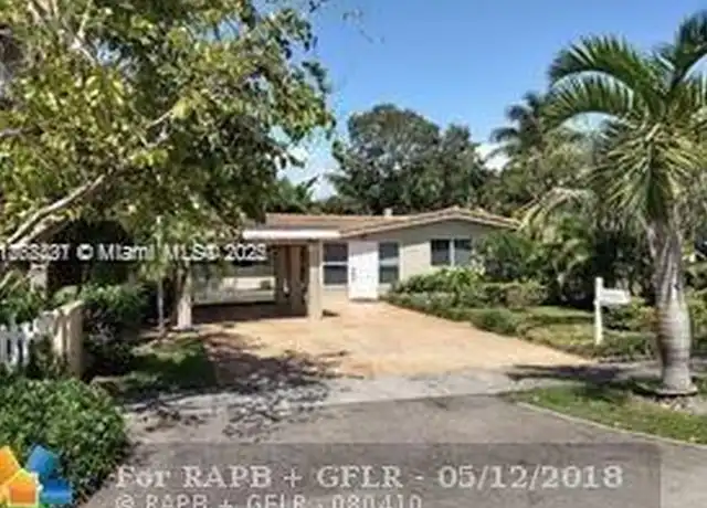 Property at 613 NE 17th Ter, Fort Lauderdale, FL, 33304, 3 beds, 2 baths, [object Object]