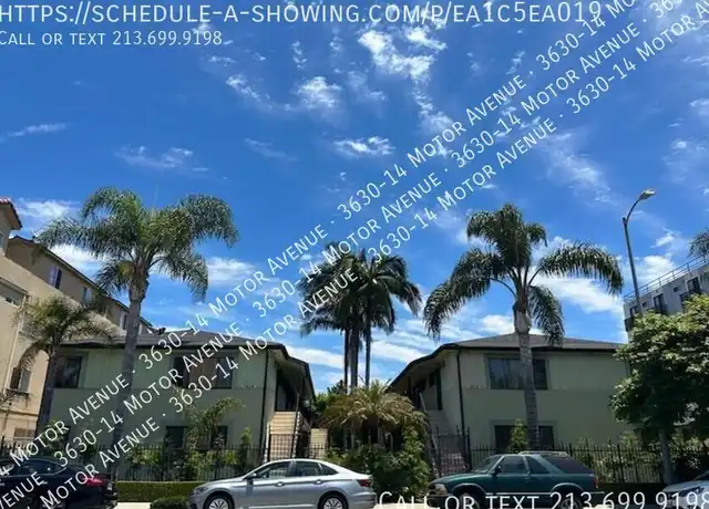 Property at 3630 Motor Ave, Los Angeles, CA, 90034, 1 bed, 1 bath, [object Object]