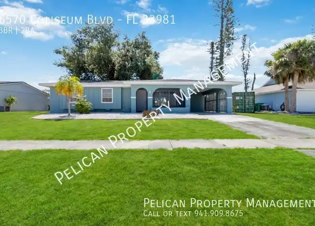 Property at 6570 Coliseum Blvd, Port Charlotte, FL, 33981, 3 beds, 2 baths, [object Object]