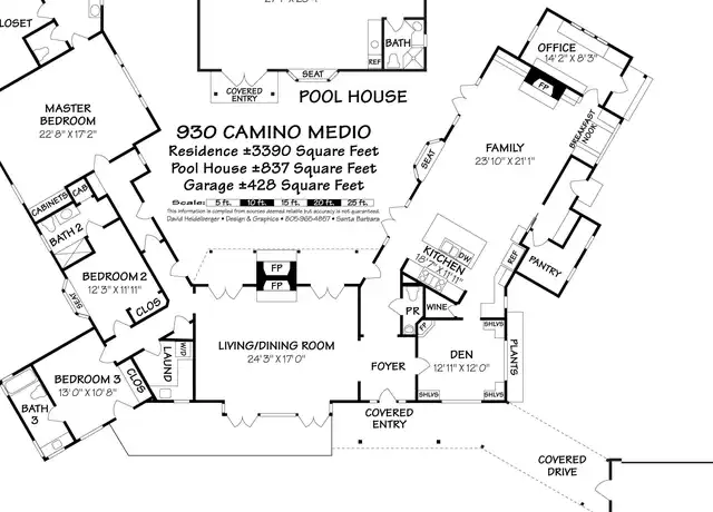 Property at 930 Camino Medio, Santa Barbara, CA, 93110, 4 beds, 4.5 baths, [object Object]