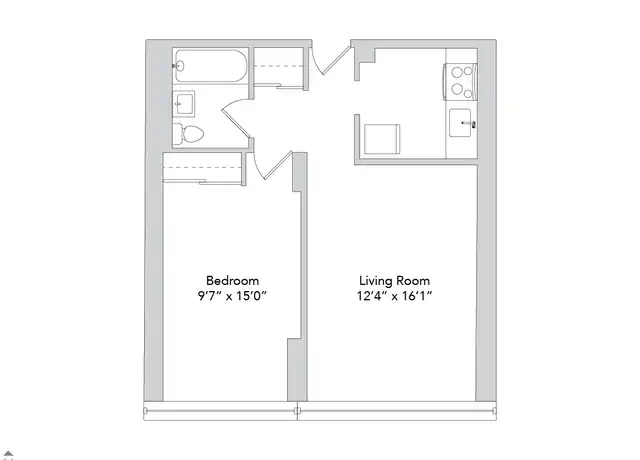 Property at 500 E 33rd St Unit 7-1412, Chicago, IL, 60616, 0 beds, 1 bath, [object Object]