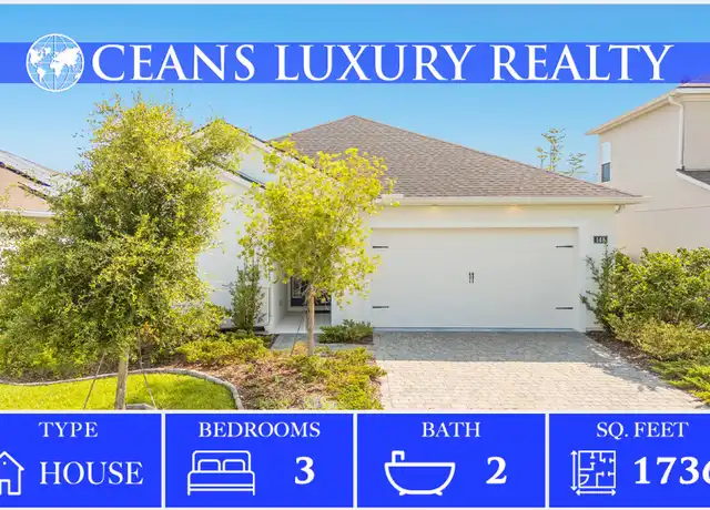 Property at 148 Azure Mist Way, Daytona Beach, FL, 32124, 3 beds, 2 baths, [object Object]