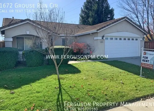Property at 1672 Grouse Run Cir, Roseville, CA, 95747, 3 beds, 2 baths, [object Object]