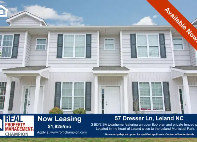 Property at 57 Dresser Ln, Leland, NC, 28451, 3 beds, 2 baths, [object Object]