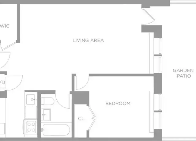 Property at 101 W 15th St Unit 106, New York, NY, 10011, 1 bed, 1 bath, [object Object]