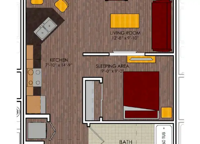 Property at 1800 Parmenter St Unit 313, Middleton, WI, 53562, 0 beds, 1 bath, [object Object]