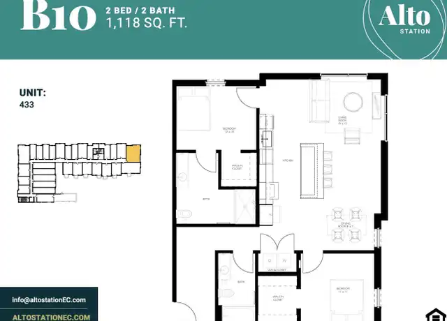 Property at 325 Main St Unit 433, Eau Claire, WI, 54701, 2 beds, 2 baths, [object Object]