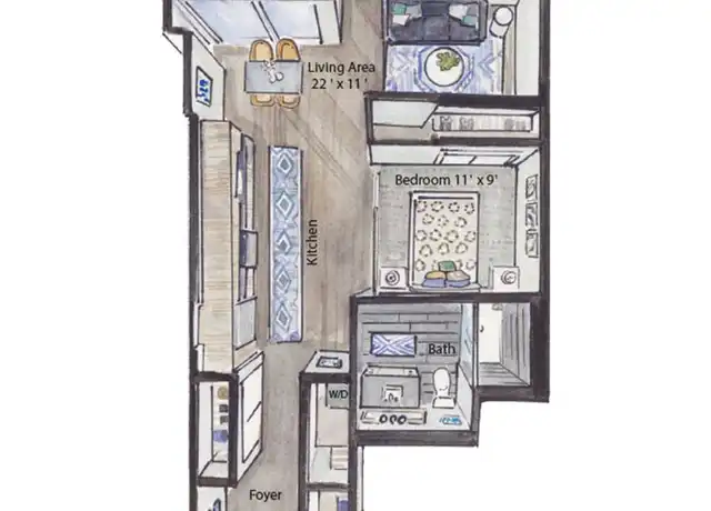 Property at 1010 Lake St Unit 910, Oak Park, IL, 60301, 1 bed, 1 bath, [object Object]