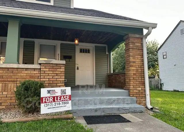 Property at 832 N California St, Indianapolis, IN, 46202, 2 beds, 1 bath, [object Object]