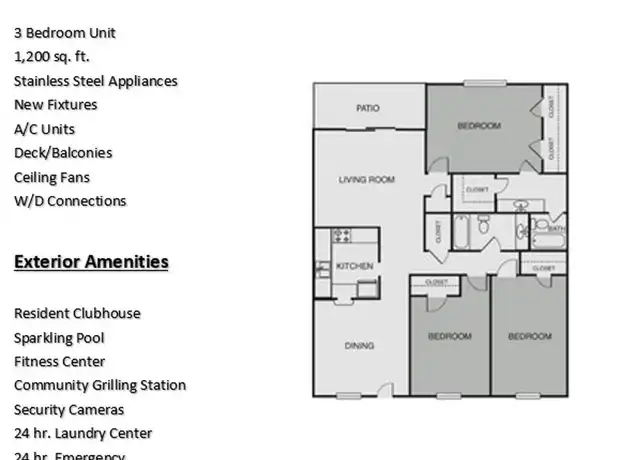 Property at 6838 Cantrell Rd Unit G02, Little Rock, AR, 72207, 2 beds, 1.5 baths, [object Object]