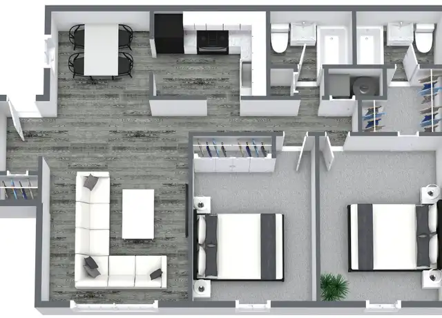 Property at 3215 N Alton Ave Unit 3150-110, Indianapolis, IN, 46222, 1 bed, 1 bath, [object Object]