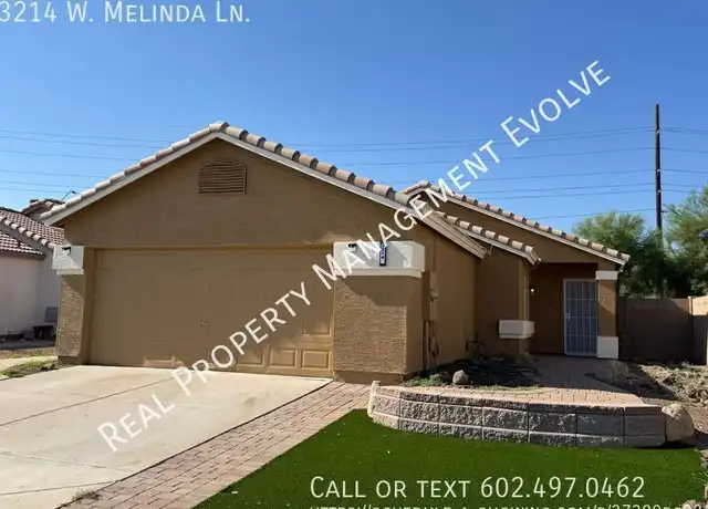 Property at 3214 W Melinda Ln, Phoenix, AZ, 85027, 3 beds, 2 baths, [object Object]