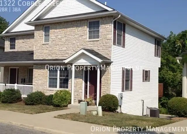Property at 1322 S Cobble Creek Cir, Bloomington, IN, 47401, 2 beds, 2.5 baths, [object Object]