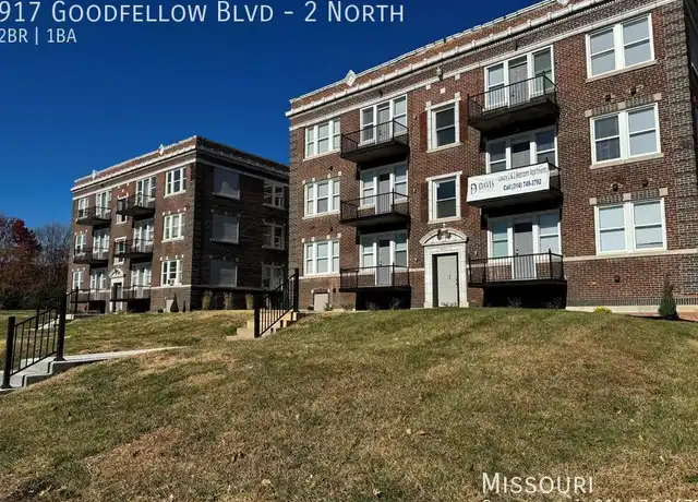 Property at 917 Goodfellow Blvd, St. Louis, MO, 63112, 2 beds, 1 bath, [object Object]