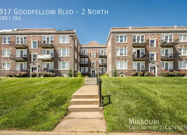 Property at 917 Goodfellow Blvd, St. Louis, MO, 63112, 2 beds, 1 bath, [object Object]