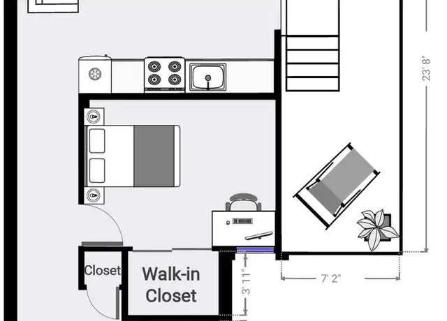 Property at 372 Saint Johns Pl Unit 51, Brooklyn, NY, 11238, 1 bed, 1 bath, [object Object]