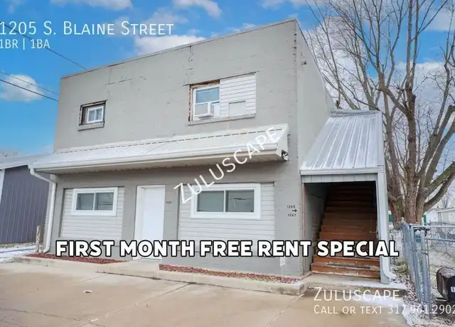 Property at 1205 S Blaine St, Muncie, IN, 47302, 1 bed, 1 bath, [object Object]
