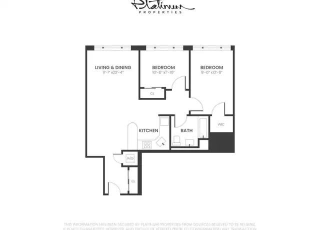 Property at 535 Classon Ave Unit 208, Brooklyn, NY, 11238, 2 beds, 1 bath, [object Object]