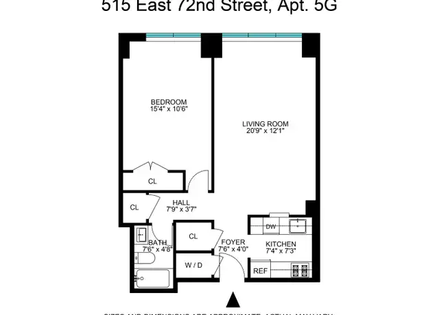 Property at 515 E 72nd St Unit 5G, New York, NY, 10021, 1 bed, 1 bath, [object Object]