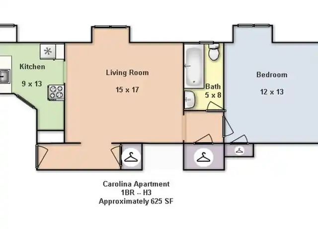 Property at 108 W University Pkwy Unit H3, Baltimore, MD, 21210, 1 bed, 1 bath, [object Object]
