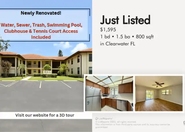 Property at 2212 Hammock Pine Blvd #2212, Clearwater, FL, 33761, 1 bed, 1.5 baths, [object Object]