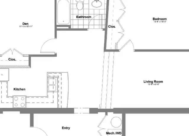 Property at 123 E Broad St Unit 3B, Richmond, VA, 23219, 1 bed, 1 bath, [object Object]
