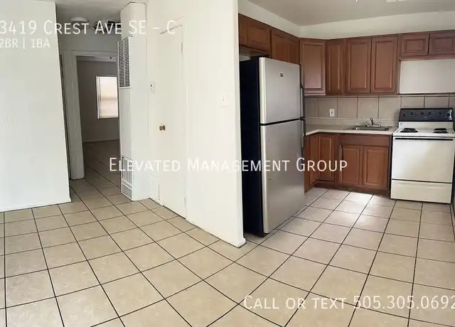 Property at 3419 Crest Ave SE Unit C, Albuquerque, NM, 87106, 2 beds, 1 bath, [object Object]