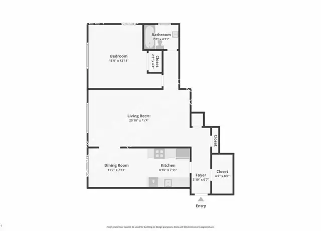 Property at 815 Cherry St Unit 105, Denver, CO, 80220, 1 bed, 1 bath, [object Object]