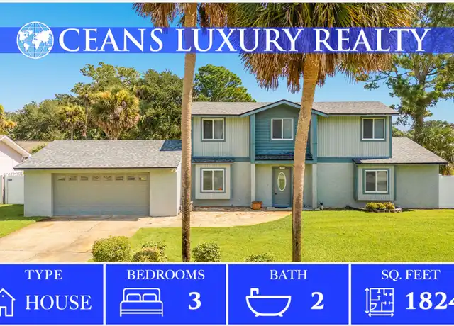 Property at 909 Northbrook Dr, Ormond Beach, FL, 32174, 3 beds, 2 baths, [object Object]