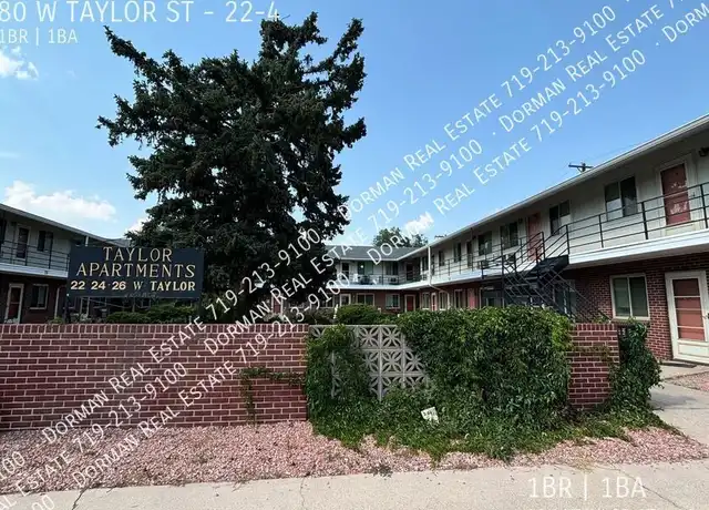 Property at 80 W Taylor St Unit 22-4, Colorado Springs, CO, 80907, 1 bed, 1 bath, [object Object]