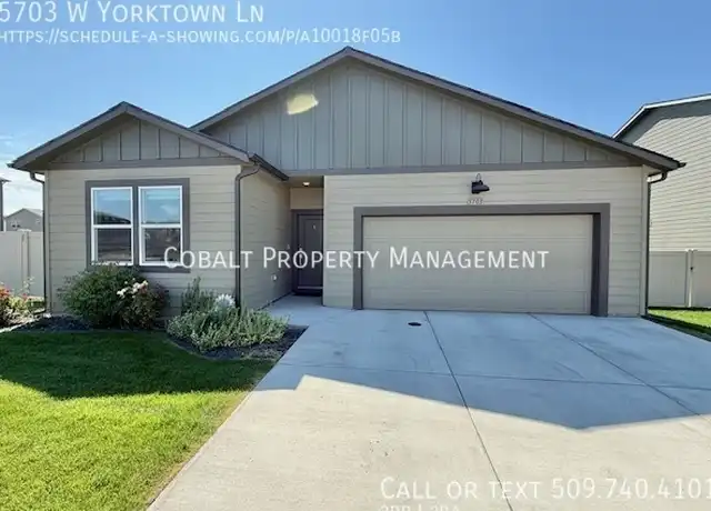 Property at 5703 W Yorktown Ln, Spokane, WA, 99208, 3 beds, 2 baths, [object Object]