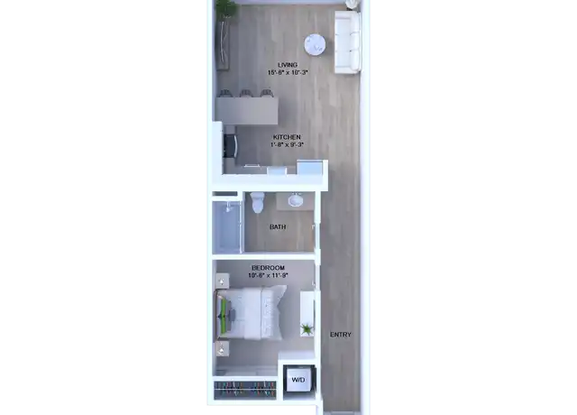 Property at 123 Water St Unit 213, Toledo, OH, 43604, 1 bed, 1 bath, [object Object]