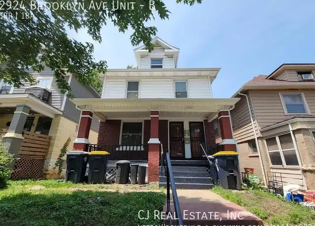 Property at 2924 Brooklyn Ave Unit B, Kansas City, MO, 64109, 3 beds, 1 bath, [object Object]