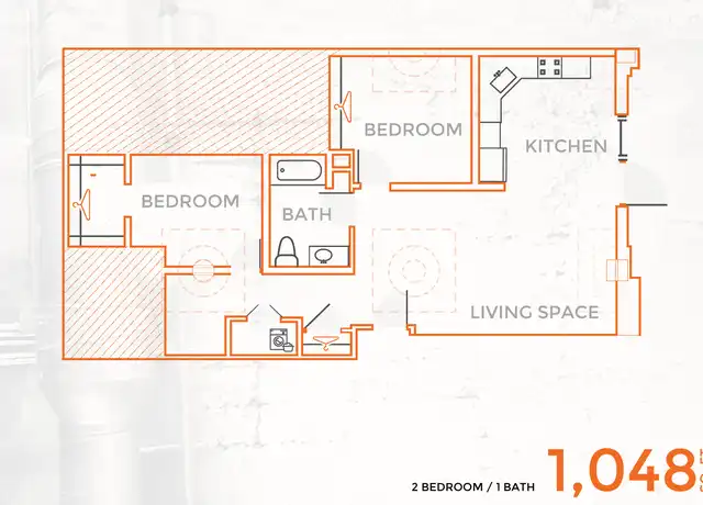 Property at 1026 Northern Pacific Ave Unit 109, Fargo, ND, 58102, 2 beds, 1 bath, [object Object]