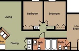 Three Bedroom Two Bath
