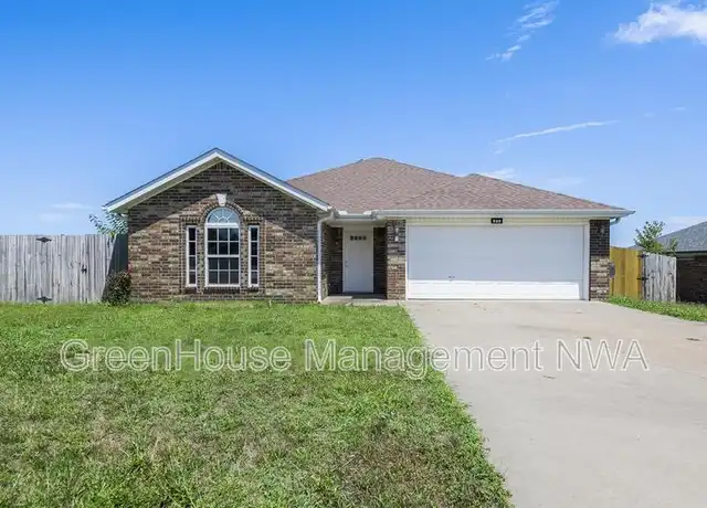 Property at 520 Dewberry Ln, Centerton, AR, 72719, 3 beds, 2 baths, [object Object]
