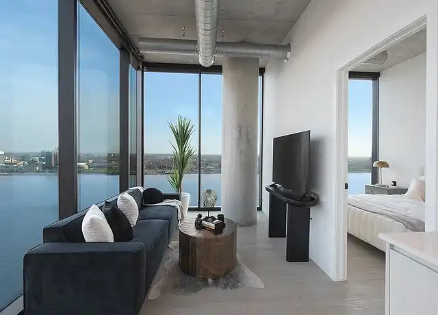 Property at The Residences Water Square - 222 3rd Ave, Detroit, MI, 48226, 0-1 beds, 1 bath, [object Object]