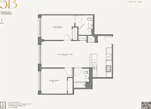 Property at 979 Pacific St Unit 5b, Brooklyn, NY, 11238, 2 beds, 2 baths, [object Object]