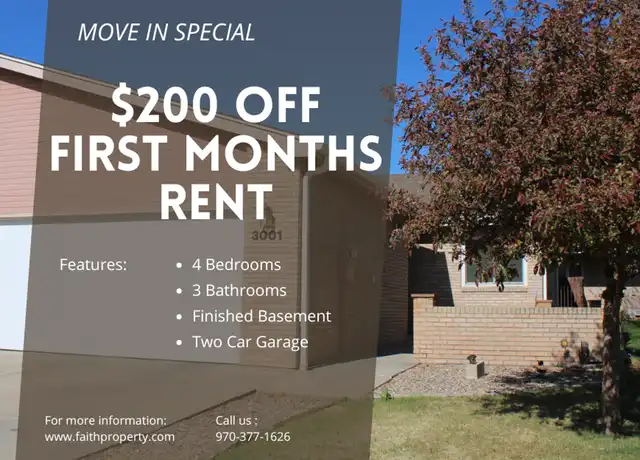 Property at 3001 Bowie Ave, Fort Collins, CO, 80526, 4 beds, 3 baths, [object Object]