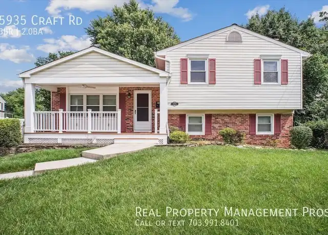 Property at 5935 Craft Rd, Alexandria, VA, 22310, 3 beds, 2 baths, [object Object]