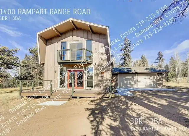 Property at 1400 Rampart Range Rd, Woodland Park, CO, 80863, 3 beds, 2.5 baths, [object Object]