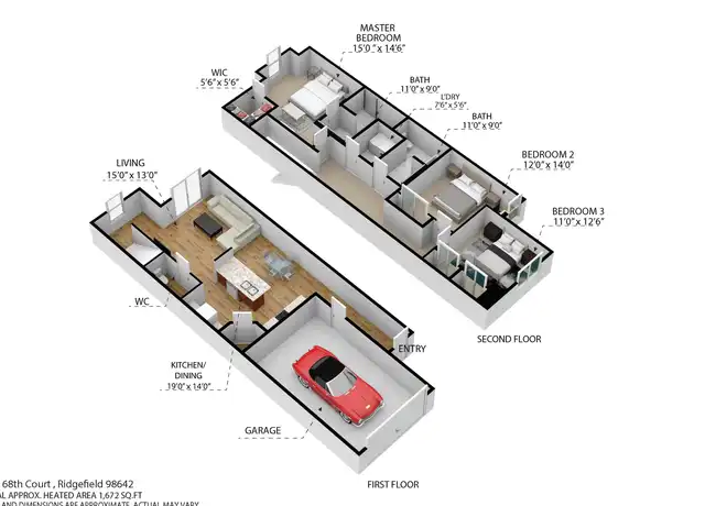 Property at 302 S Keller Ct Unit 302-L14, Ridgefield, WA, 98642, 3 beds, 2.5 baths, [object Object]
