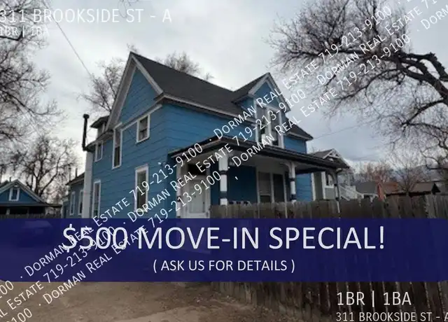 Property at 311 Brookside St Unit A, Colorado Springs, CO, 80905, 1 bed, 1 bath, [object Object]