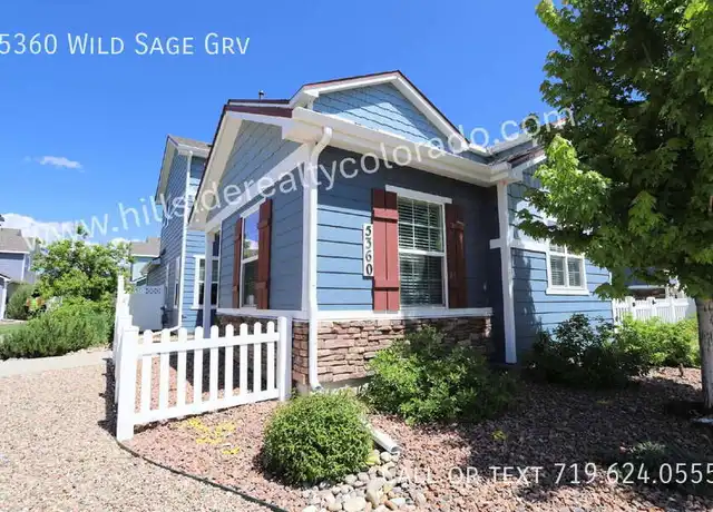 Property at 5360 Wild Sage Grv, Colorado Springs, CO, 80924, 3 beds, 2.5 baths, [object Object]