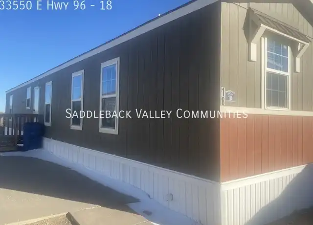 Property at 33550 Colorado 96 Unit 18, Pueblo, CO, 81001, 3 beds, 2 baths, [object Object]
