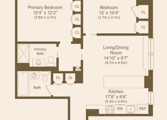 Property at 35-41 E 38th St Unit 12E, New York, NY, 10016, 2 beds, 2 baths, [object Object]