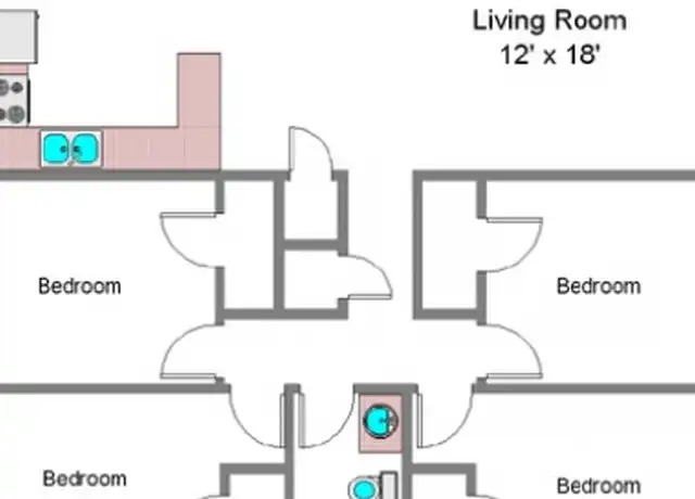 Property at 106 S Walnut St Unit 1, Normal, IL, 61761, 4 beds, 2 baths, [object Object]