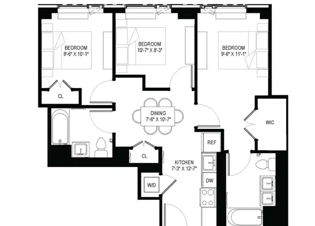 Property at 1440 Amsterdam Ave Unit 1608, New York, NY, 10027, 3 beds, 2 baths, [object Object]